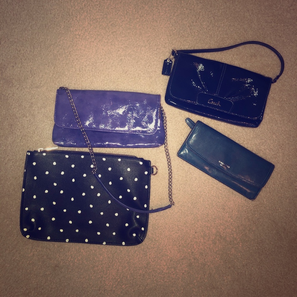 Clutches- Coach, Aldo, No name